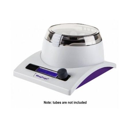 Heathrow Scientific Magfuge Mini Centrifuge and Magnetic Stirrer, Gray/Purple 353130